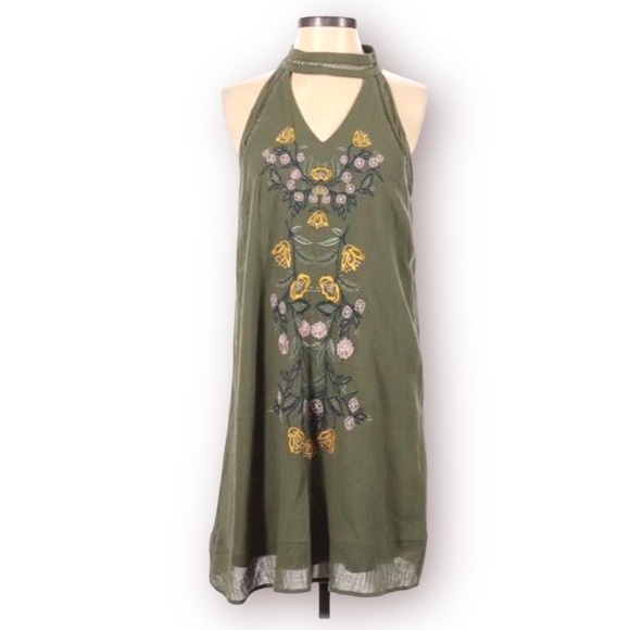 MIAMI EMBROIDERED SLEEVELESS DRESS - Picture 5 of 16